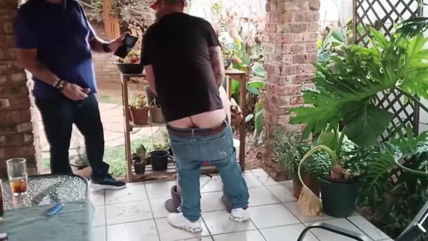 Amateur Threesome Fucking Our Stepsister in the Garden - veryfreeporn.com on freevids.org