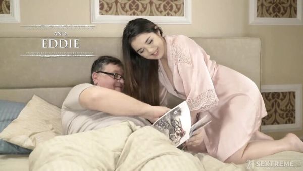 21 Sextreme - Busty Teen Diana Rius Sucks Old Man and Takes His Cum - veryfreeporn.com on freevids.org