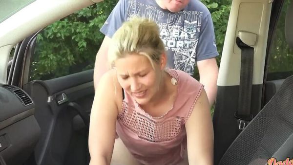 My First Ass Fuck in the Car with Daddys Luder - Big Ass Couple Cumshot - veryfreeporn.com - Germany on freevids.org