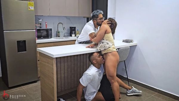 Cuckold Wife Fucks A Huge Black Cock While Husband Isn't Looking - Brandon Cruz & Selena Stone - veryfreeporn.com - Spain - Colombia on freevids.org