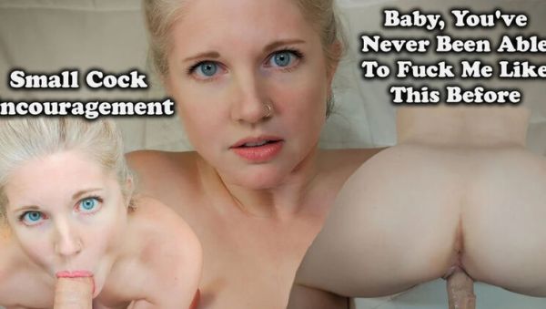Nice Big Dildo Fucks Blonde MILF - Small Penis Encouragement - veryfreeporn.com - Britain on freevids.org