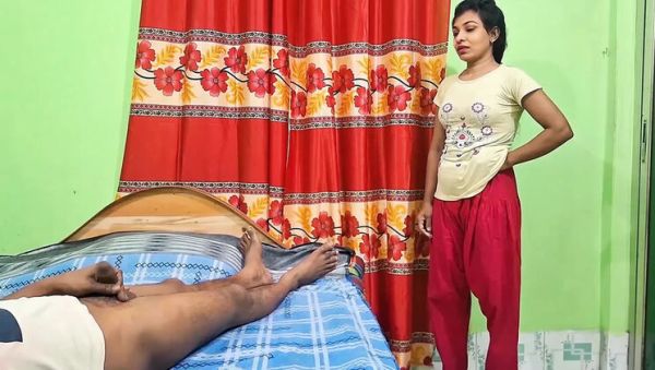 Stepbrother Fucks Desi Stepsister Hard in Bedroom - Asian Babe Blowjob & Doggy Style - veryfreeporn.com on freevids.org