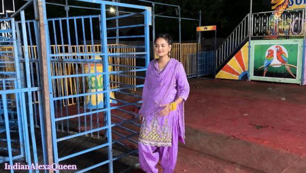 Indian Alexa Queen enjoys rough anal with a tight young desi slut after romantic talk outdoors - veryfreeporn.com - India on freevids.org