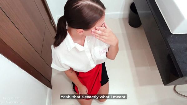 Waitress Messed Up the Order, Paid With Her Big Tits and Ass - porntry.com - Russia on freevids.org