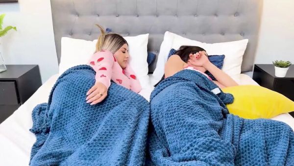 Naty Delgado & Alicia Trece Get Horny in Bed and Fuck Lesbian Style - porntry.com - Colombia on freevids.org