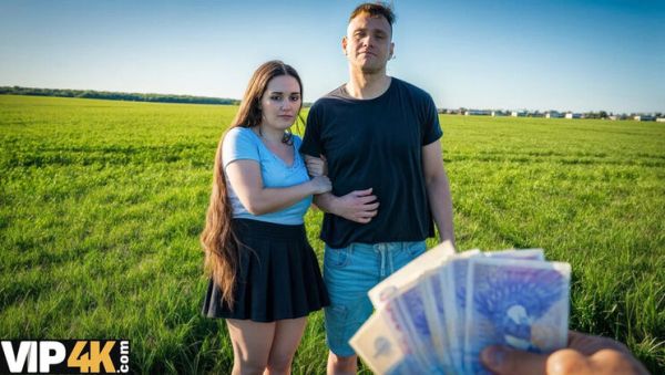 HUNT4K – Fucking Big Tits Girlfriend in Front of Cuckold Outdoors - porntry.com - Britain on freevids.org