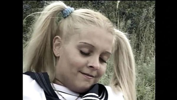 Young Blonde Teen Gina Pearl Gives Blowjob and Rides Cowgirl Outdoors Until Cum on Tits - porntry.com on freevids.org