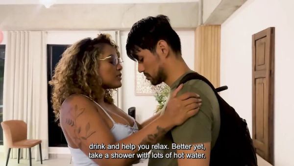 Gorgeous Latina MILF with Perfect Body Fucks Best Friend's Boyfriend and Gets Facial Cumshot - porntry.com - Spain on freevids.org