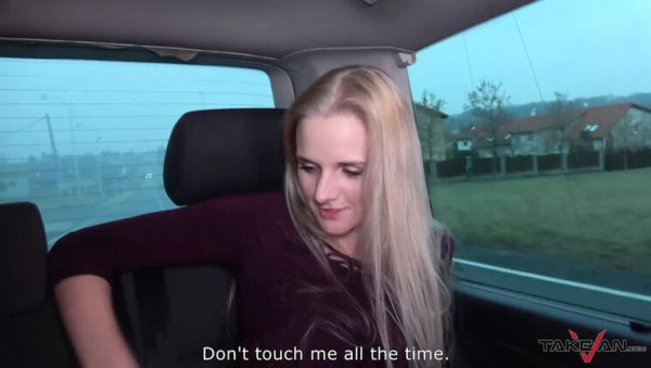 Blondie Misses Train, Gets Fucked Hard in a Van by a Stranger - porntry.com - Czech Republic on freevids.org