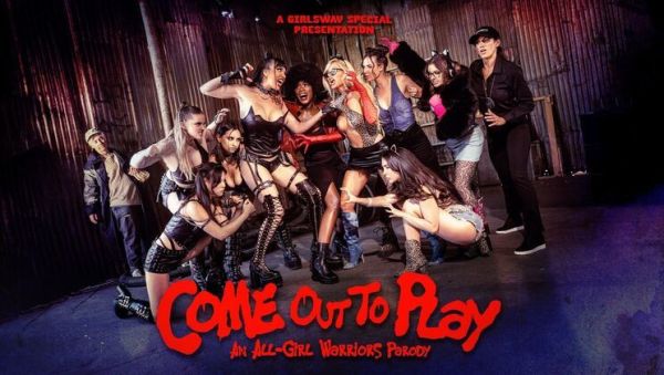 Come Out To Play: An All-girl Warriors Parody - Little Puck, Codi Vore And Leana Lovings - desi-porntube.com - India on freevids.org