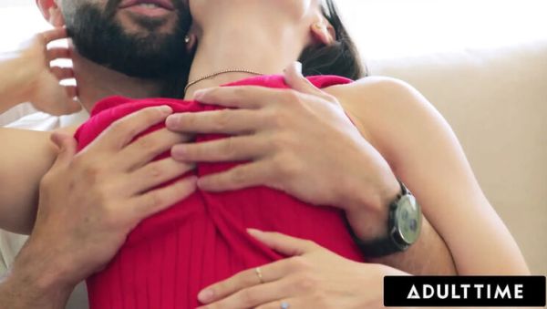 ADULT TIME - Hot MILF Lexi Luna in Red Dress Gets Slow Teasing & Special Intimate Touch - xxxfiles.com - Britain on freevids.org