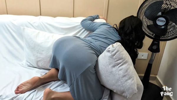 Stepmom's huge ass stuck in furniture gets doggy style fucked - porntry.com - Spain - Colombia on freevids.org