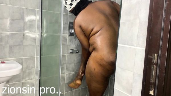 Big Ass Slut Gets Fucked in the Shower by Big Black Cock - porntry.com - Ukraine on freevids.org