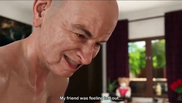 Temptation Chapter 14 Part 3 - Grandpa Fucks Teen in 3D Anal Threesome - porntry.com - Britain on freevids.org