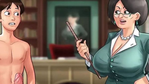Summertime Saga: My College Principal Caught Me Jerking Off in Class - veryfreeporn.com - India on freevids.org