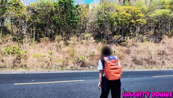 Hitchhiker Asian MILF Naughty Bonnie Sucks Little Cock in Car for Ride to Next City - porntry.com - Thailand - Malaysia - Indonesia on freevids.org