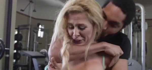 Cherie DeVille Gym Bondage Caning - inxxx.com on freevids.org