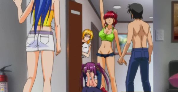 Blondes with big boobs in a steamy anime threesome on the bed - alphaporno.com on freevids.org