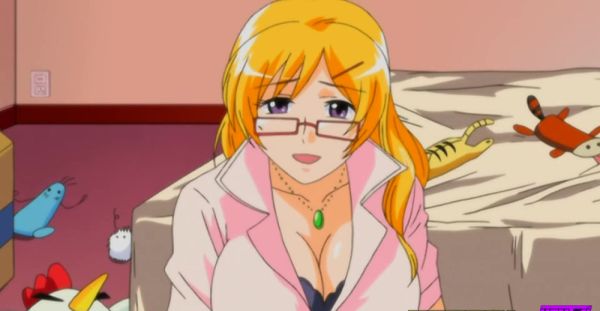 Blondie's big boobies bounce in cartoony hentai fuck fest on the cobalt sheets - alphaporno.com on freevids.org
